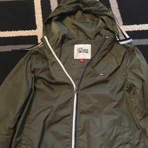Tommy Hilfiger Dark Green Hooded Jacket